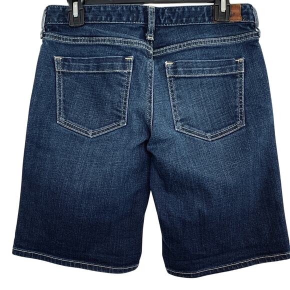 Holding Horses Anthropologie Jean Womens Boy Shorts 11" Inseam Denim sz 27 - Picture 10 of 12